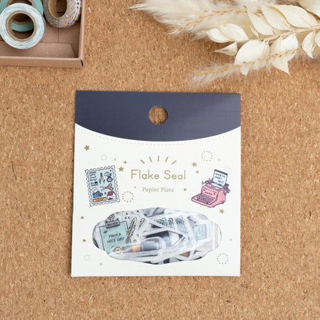 Papier Platz x Eric Small Things Washi Flake Stickers - Stationery Packaged