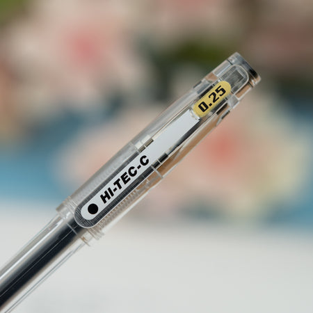 Pilot Hi-Tec-C Gel Pens Close Up 0.25mm