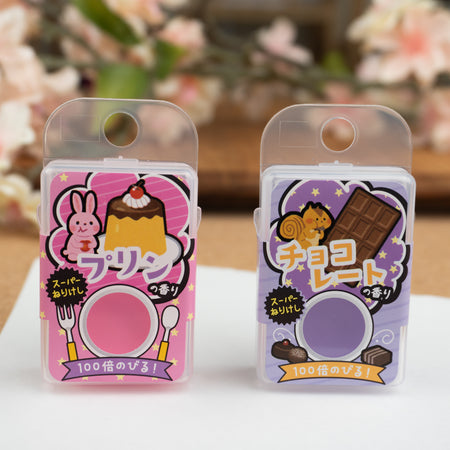 Seed Co. Scented Kneaded Eraser Sweet Scent Series Flan Chocolate