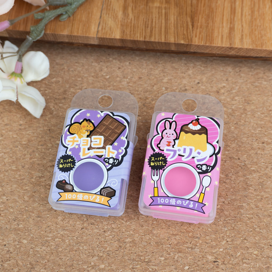 Seed Co. Scented Kneaded Eraser Sweet Scent Series Side by Side