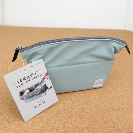 Teal Kokuyo N Storage Pencil Case