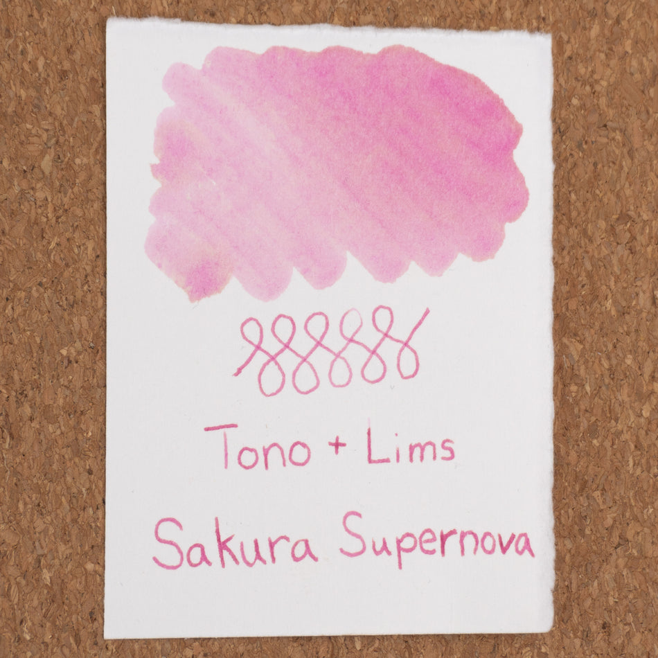 Tono & Lims Fountain Pen Ink - Sakura Supernova (30ml)