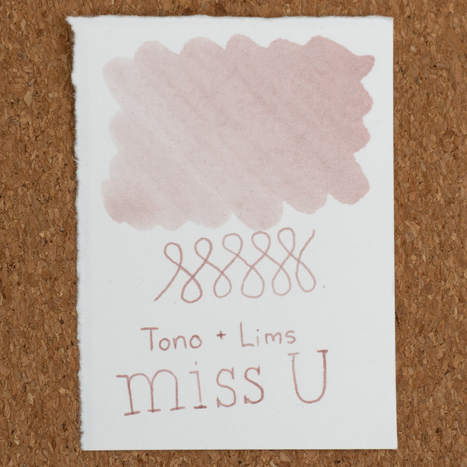 Tono & Lims Fountain Pen Ink - miss U (30ml)