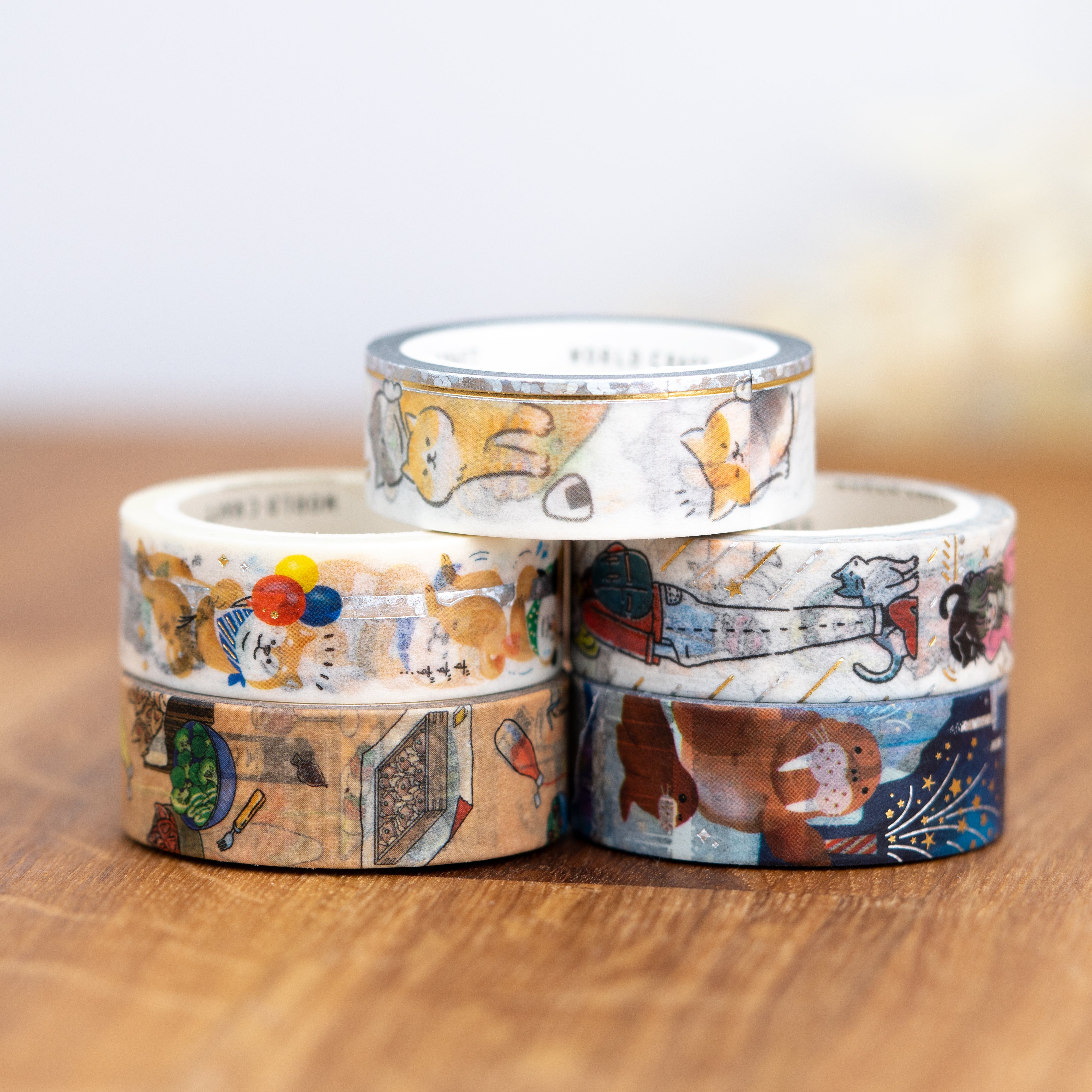 World Craft Vertical Washi Tapes