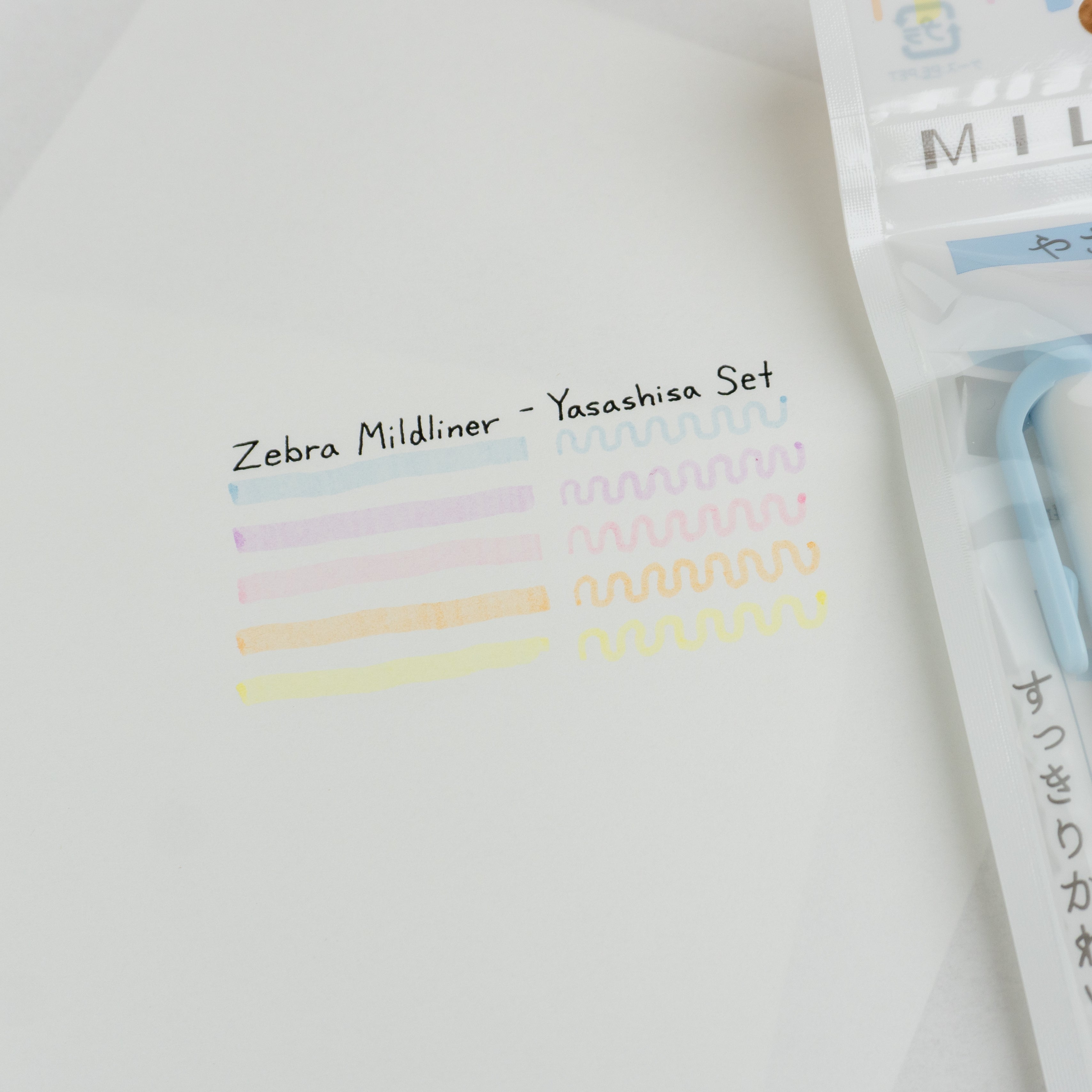 Zebra Mildliner Double Sided Highlighter - Soft Mild
