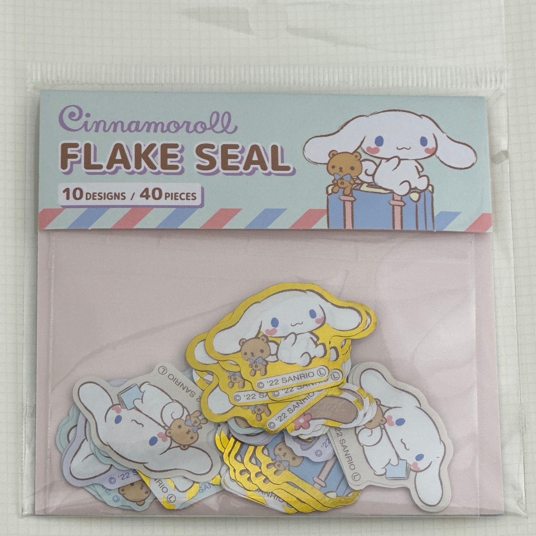 40pcs Cute Kawaii Cinnamoroll Sanrio Stickers Pack