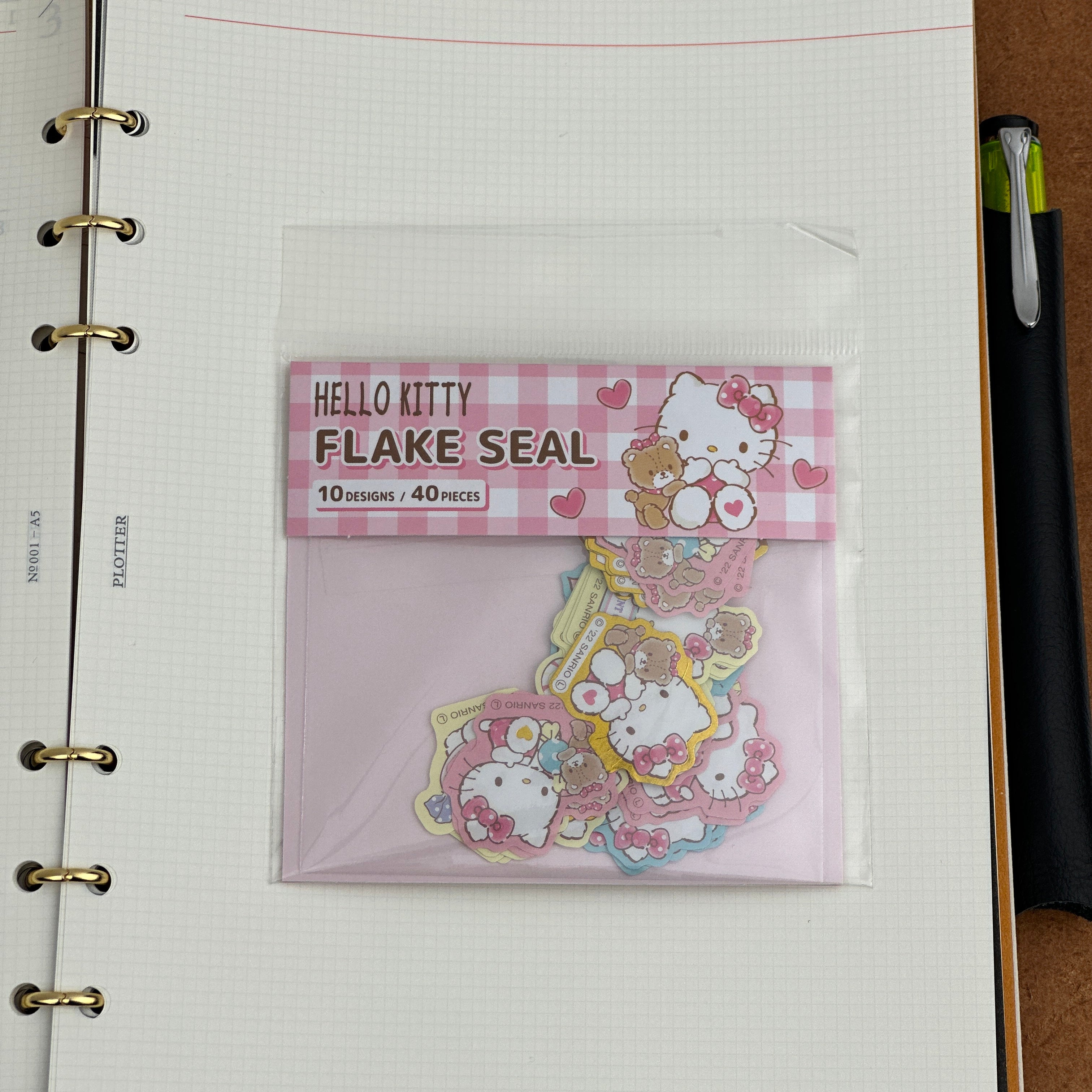 Sanrio x Daiso Imported Flake Stickers (40 pack) - Hello Kitty – Saiko ...