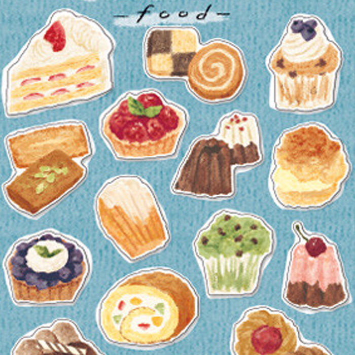 Mind Wave Food Sticker Sheet - Sweets