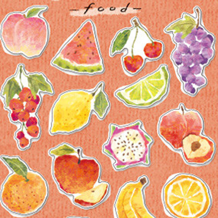 Mind Wave Food Sticker Sheet - Fruit