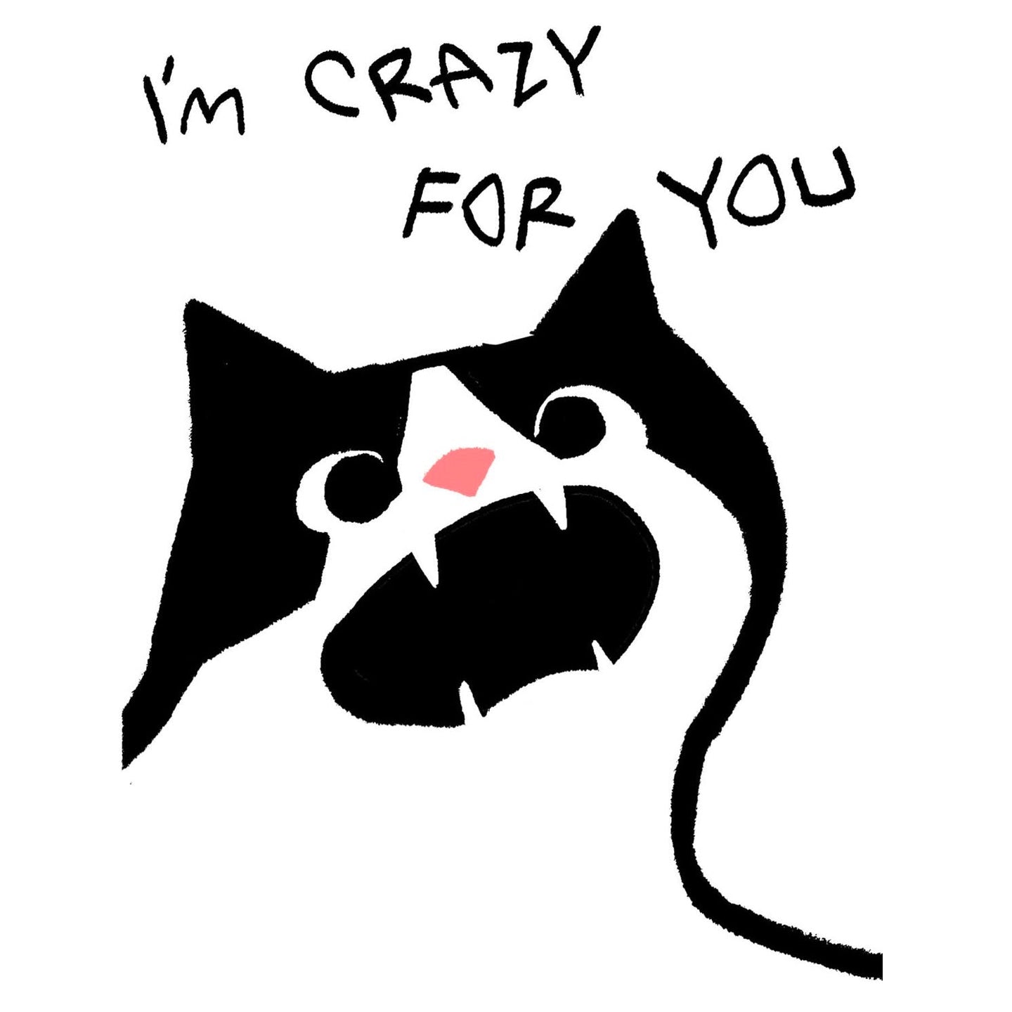 Kayan Pepper Co. - I'm Crazy For You Greeting Card – Saiko Stationery