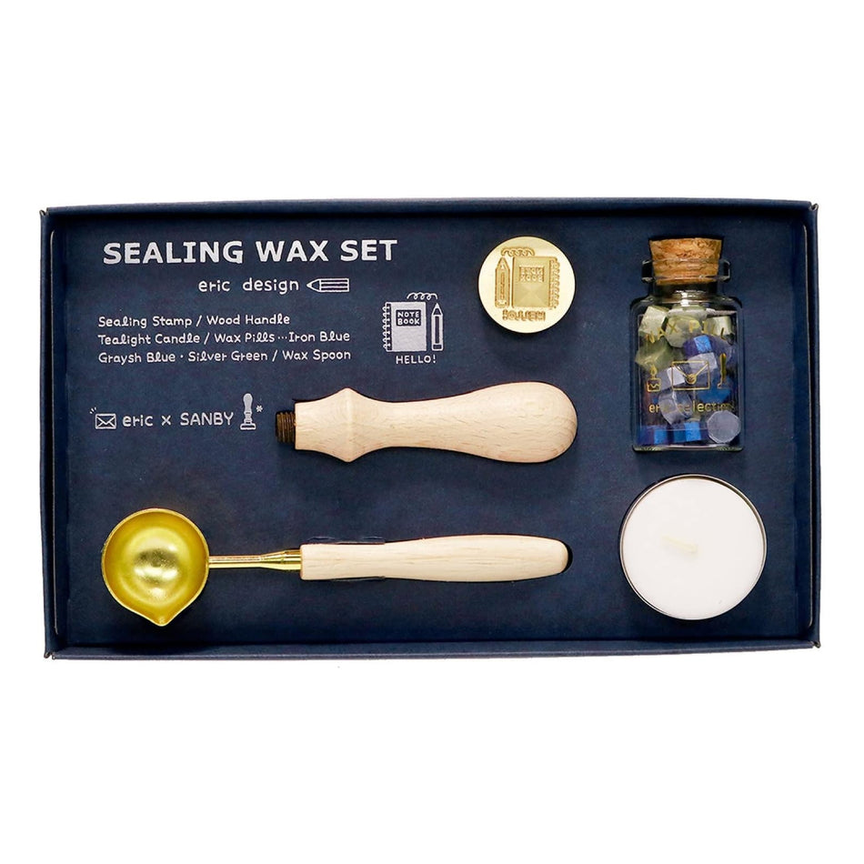 Sanby x Eric Small Things Wax Seal Kit - Notebook