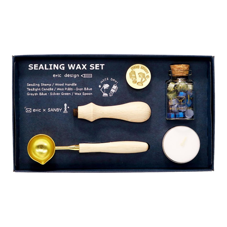 Sanby x Eric Small Things Wax Seal Kit - Fountain Pen