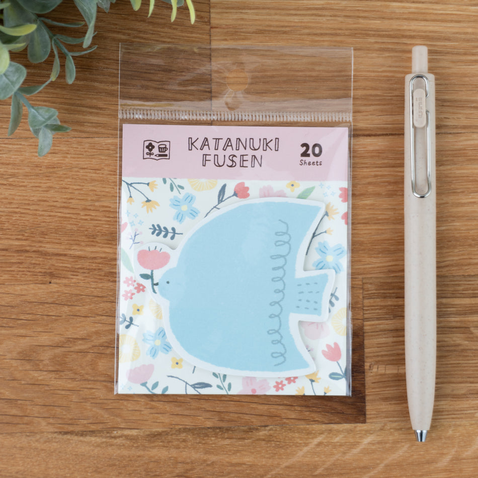 Furukawashiko Die-Cut Sticky Notes - Little Bird