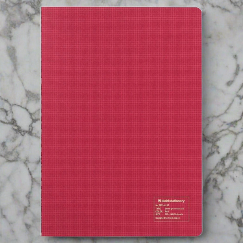 Kleid 2mm Grid Notebook - A5 Size