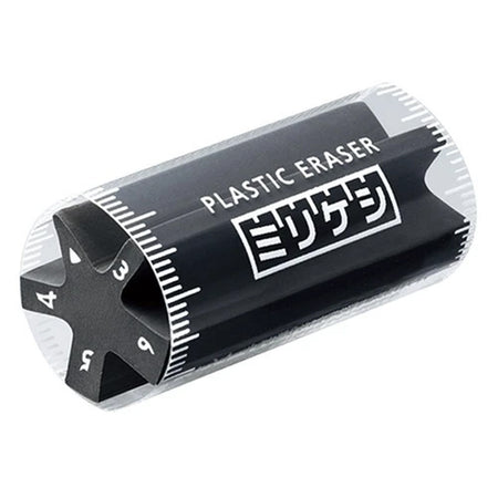 Kokuyo Viral Japanese Star Plastic Eraser Black