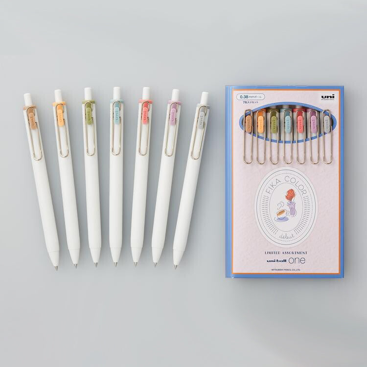 Uniball One Limited Fika 0.38mm Gel Pens