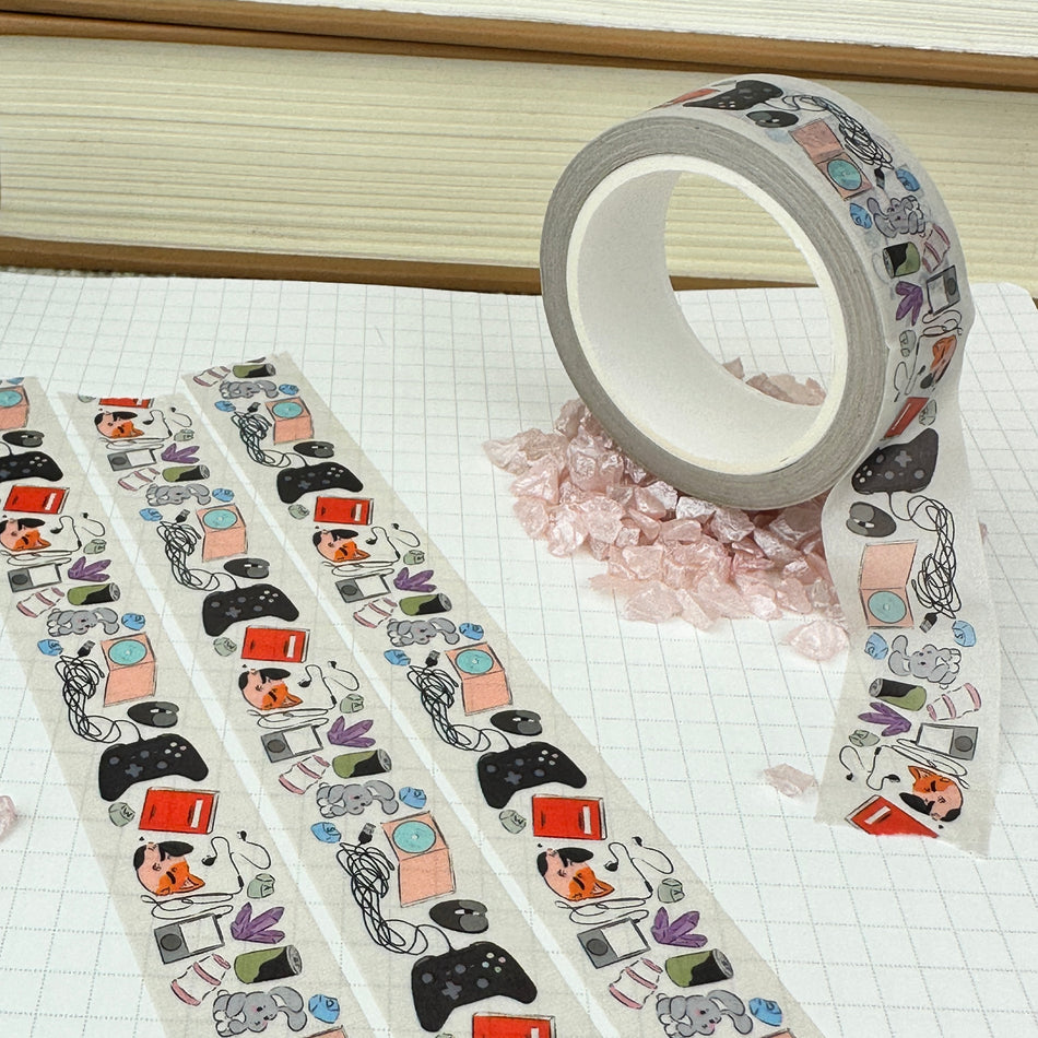 Washi Tape - Gaming and Chilling (Saiko Stationery Exclusive!)