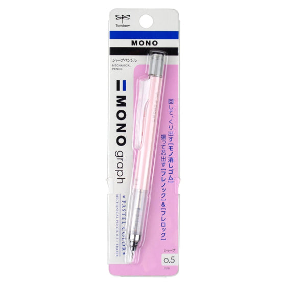 Tombow Mono-graph Shaker Mechanical Pencil - Pastel Colors (0.5mm)